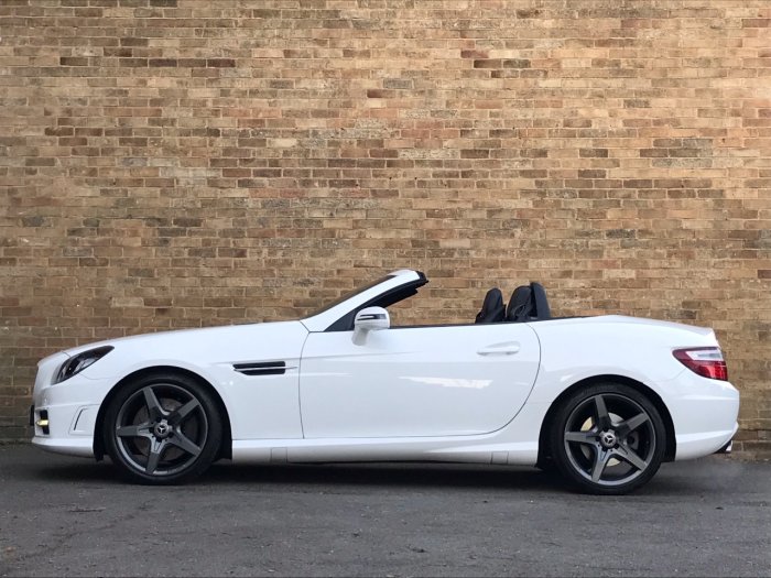 Mercedes-Benz SLK 200 1.8 SLK200 AMG SPORT BLUE-CIE Convertible Petrol White