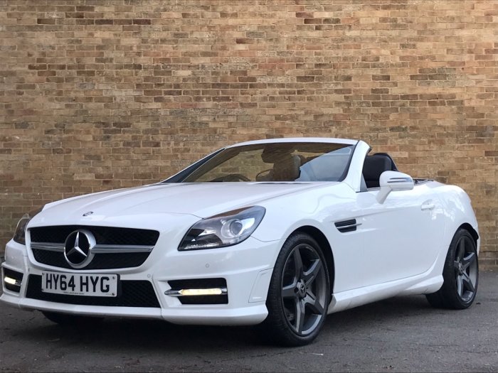 Mercedes-Benz SLK 200 1.8 SLK200 AMG SPORT BLUE-CIE Convertible Petrol White