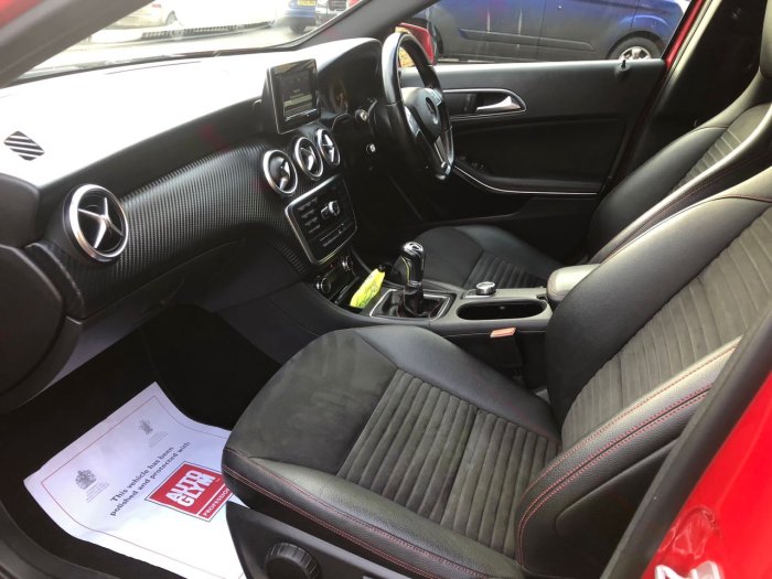 Mercedes-Benz A 180 1.5 A180 BLUE-CY AMG SPORT CD Hatchback Diesel Red