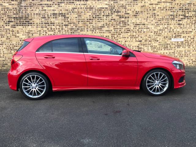 Mercedes-Benz A 180 1.5 A180 BLUE-CY AMG SPORT CD Hatchback Diesel Red