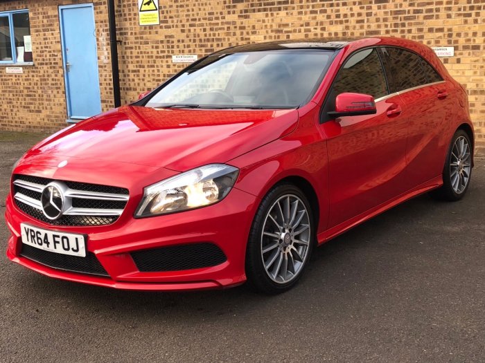 Mercedes-Benz A 180 1.5 A180 BLUE-CY AMG SPORT CD Hatchback Diesel Red