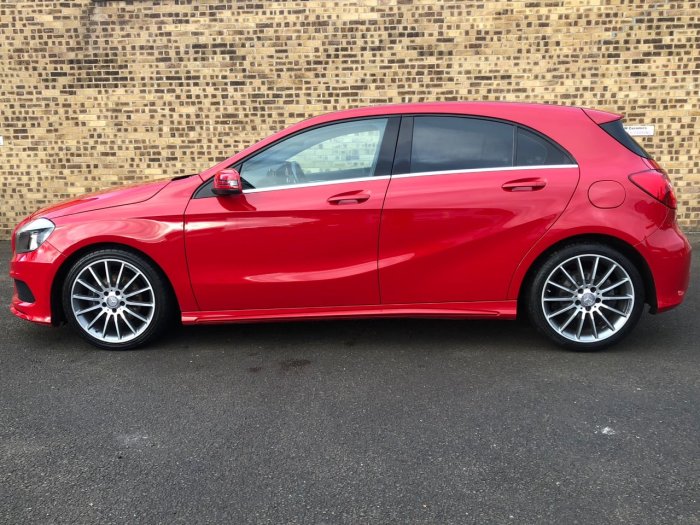 Mercedes-Benz A 180 1.5 A180 BLUE-CY AMG SPORT CD Hatchback Diesel Red