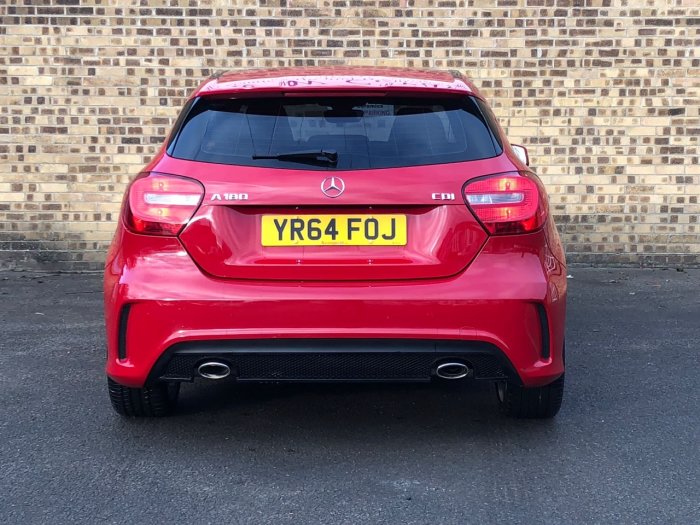 Mercedes-Benz A 180 1.5 A180 BLUE-CY AMG SPORT CD Hatchback Diesel Red