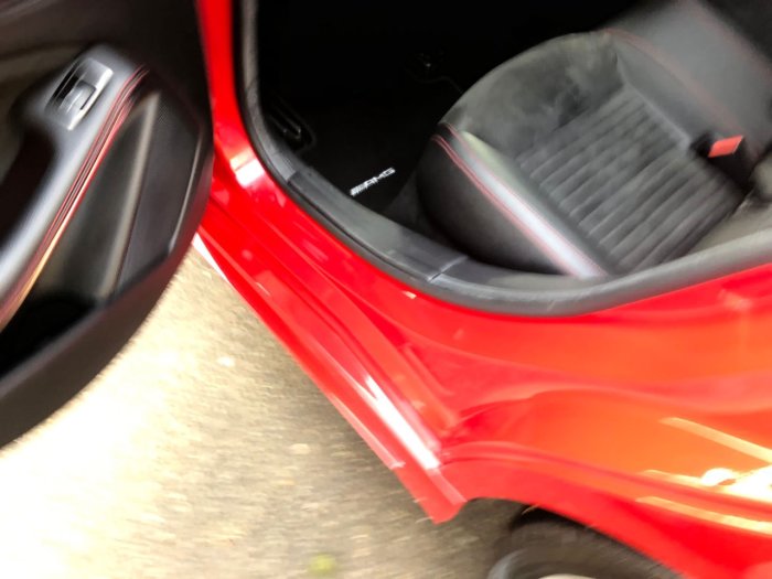 Mercedes-Benz A 180 1.5 A180 BLUE-CY AMG SPORT CD Hatchback Diesel Red