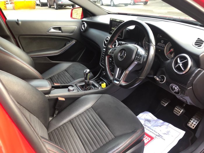 Mercedes-Benz A 180 1.5 A180 BLUE-CY AMG SPORT CD Hatchback Diesel Red
