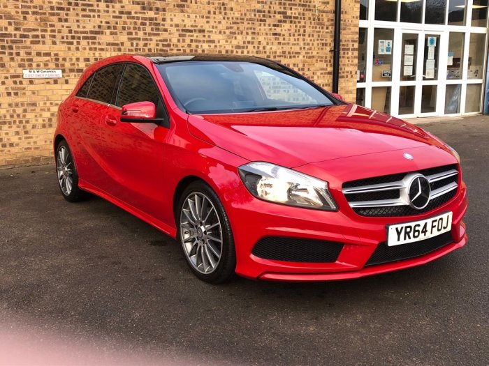 Mercedes-Benz A 180 1.5 A180 BLUE-CY AMG SPORT CD Hatchback Diesel Red