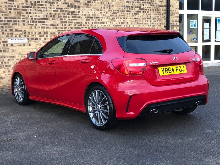 Mercedes-Benz A 180 1.5 A180 BLUE-CY AMG SPORT CD Hatchback Diesel Red