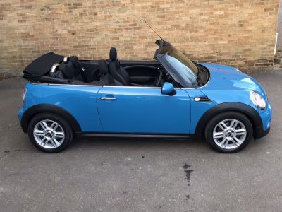 Mini Convertible 1.6 Cooper 2dr Convertible Petrol BlueMini Convertible 1.6 Cooper 2dr Convertible Petrol Blue at New March Car Centre March