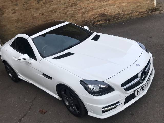 Mercedes-Benz SLK 200 1.8 SLK200 AMG SPORT BLUE-CIE Convertible Petrol White