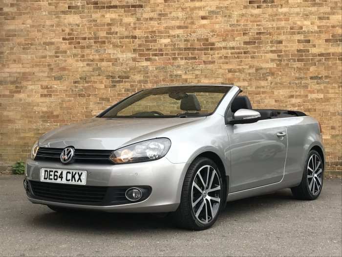 Volkswagen Golf 2.0 TDI BlueMotion Tech GT 2dr Convertible Diesel Silver