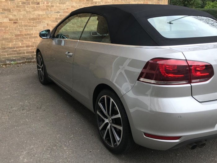 Volkswagen Golf 2.0 TDI BlueMotion Tech GT 2dr Convertible Diesel Silver