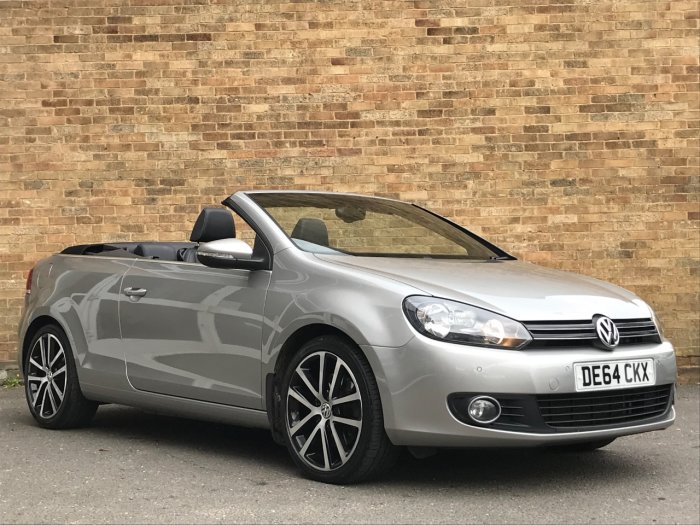 Volkswagen Golf 2.0 TDI BlueMotion Tech GT 2dr Convertible Diesel Silver
