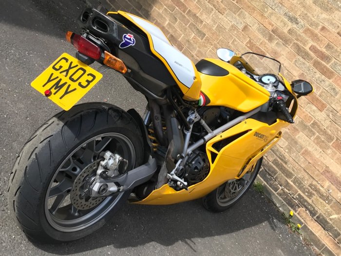 Ducati 749 749 S Super Sports Petrol Yellow
