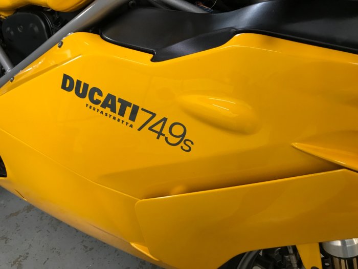 Ducati 749 749 S Super Sports Petrol Yellow