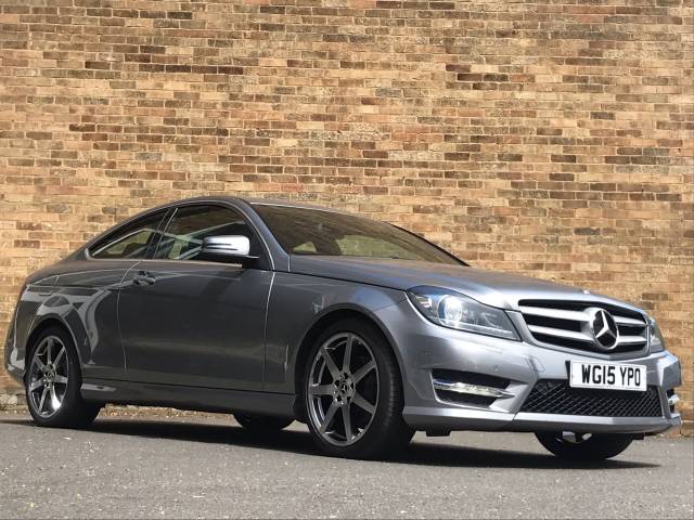 Mercedes-Benz C Class 2.1 C250 CDI AMG Sport Edition 2dr Coupe Diesel Silver