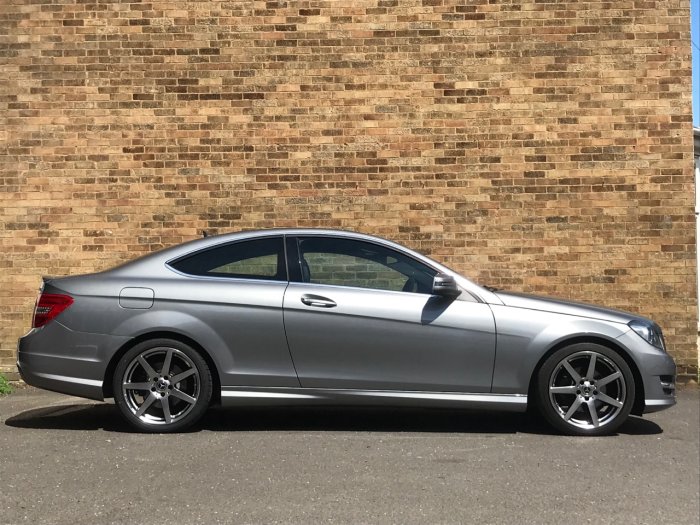 Mercedes-Benz C Class 2.1 C250 CDI AMG Sport Edition 2dr Coupe Diesel Silver