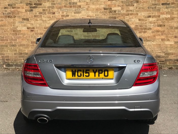 Mercedes-Benz C Class 2.1 C250 CDI AMG Sport Edition 2dr Coupe Diesel Silver