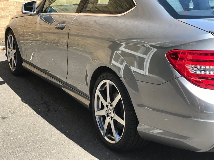 Mercedes-Benz C Class 2.1 C250 CDI AMG Sport Edition 2dr Coupe Diesel Silver