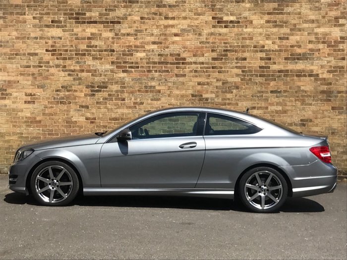 Mercedes-Benz C Class 2.1 C250 CDI AMG Sport Edition 2dr Coupe Diesel Silver