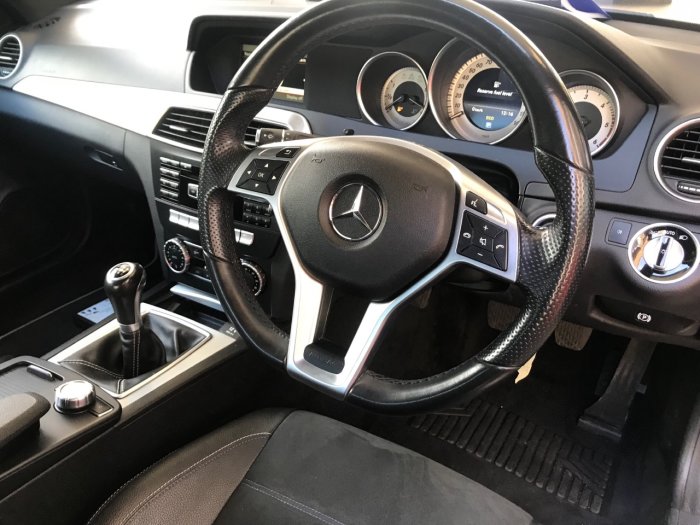 Mercedes-Benz C Class 2.1 C250 CDI AMG Sport Edition 2dr Coupe Diesel Silver