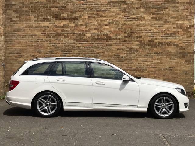 2014 Mercedes-Benz C Class 2.1 C220 CDI AMG Sport Edition panoramic sunroof 5dr Auto [Premium Plus]