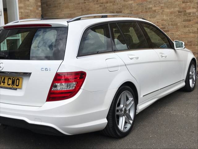 2014 Mercedes-Benz C Class 2.1 C220 CDI AMG Sport Edition panoramic sunroof 5dr Auto [Premium Plus]