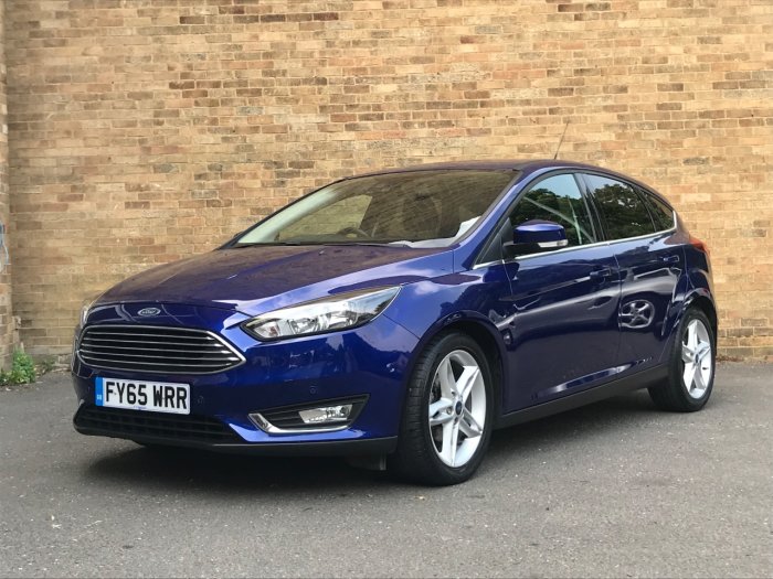 Ford Focus 1.5 TDCi 120 Titanium 5dr Hatchback Diesel Blue