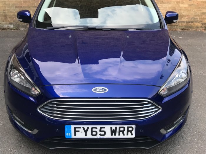 Ford Focus 1.5 TDCi 120 Titanium 5dr Hatchback Diesel Blue