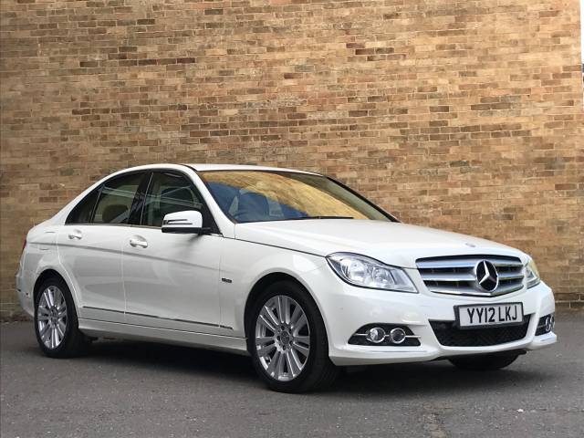 Mercedes-Benz C Class 2.1 C200 CDI BlueEFFICIENCY Elegance 4dr Auto Saloon Diesel White