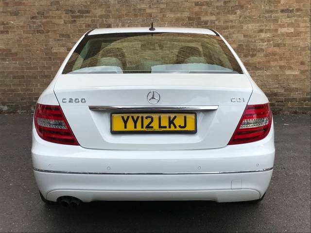 2012 Mercedes-Benz C Class 2.1 C200 CDI BlueEFFICIENCY Elegance 4dr Auto