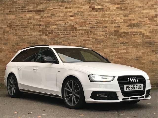 Audi A4 2.0 TDI 190 Black Edition 5dr [Nav] Estate Diesel White