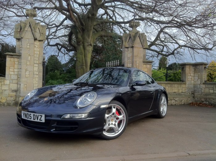 Porsche 911 997 3.8 S sport chrono Coupe Petrol Grey