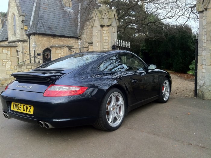 Porsche 911 997 3.8 S sport chrono Coupe Petrol Grey