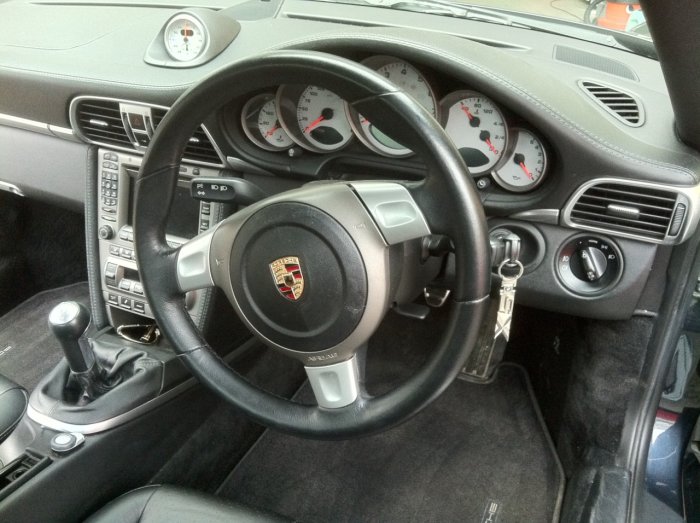 Porsche 911 997 3.8 S sport chrono Coupe Petrol Grey
