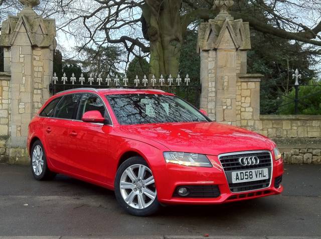 Audi A4 Avant 1.8T FSI 160 SE Estate Estate Petrol Red