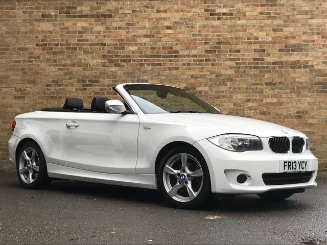 BMW 1 Series 2.0 120d Exclusive Edition 2dr Convertible Diesel White