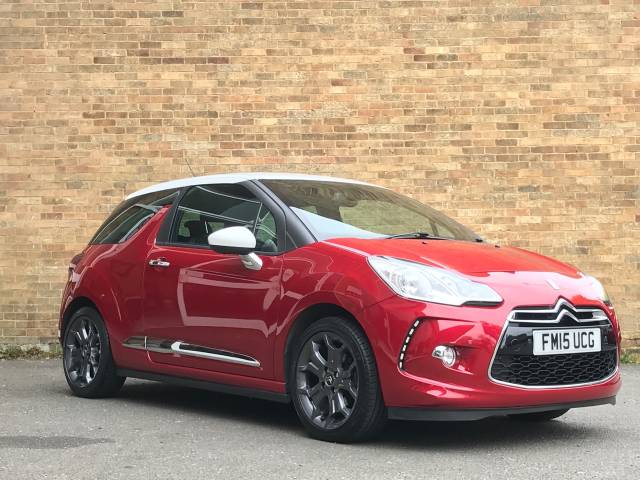 Citroen DS3 1.2 PureTech 110 DStyle Ice 3dr Hatchback Petrol Red