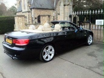 BMW 3 Series 3.0 335i SE 2dr Step Auto Convertible Petrol Black