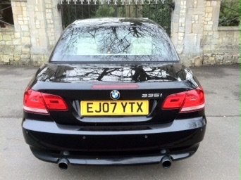 BMW 3 Series 3.0 335i SE 2dr Step Auto Convertible Petrol Black