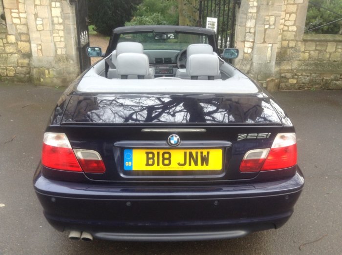 BMW 3 Series 2.5 325 Ci Sport 2dr Auto Convertible Petrol Blue