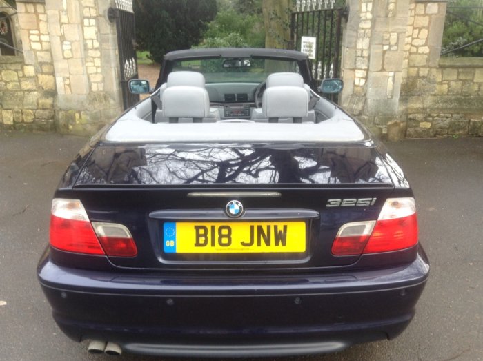 BMW 3 Series 2.5 325 Ci Sport 2dr Auto Convertible Petrol Blue