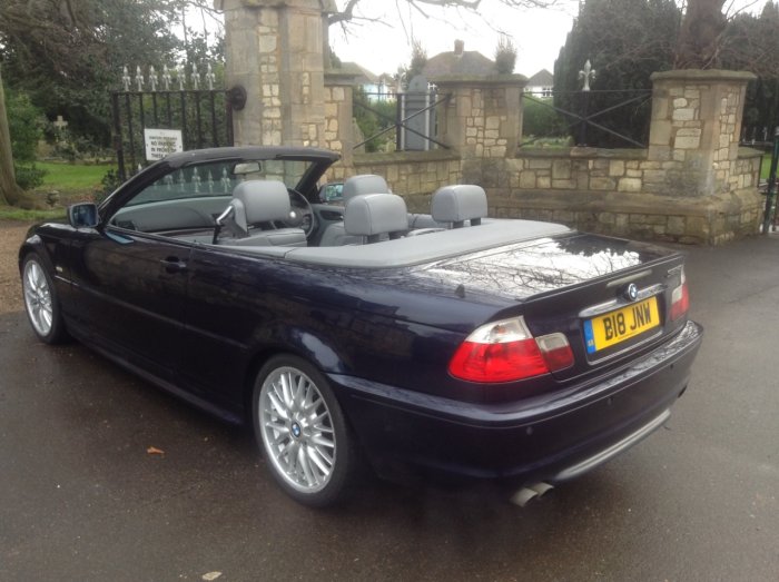 BMW 3 Series 2.5 325 Ci Sport 2dr Auto Convertible Petrol Blue