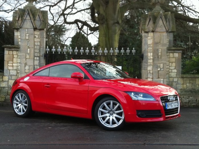 Audi TT 3.2 V6 Quattro 2dr Coupe Petrol Red