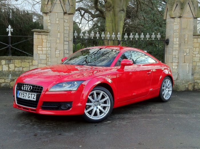 Audi TT 3.2 V6 Quattro 2dr Coupe Petrol Red