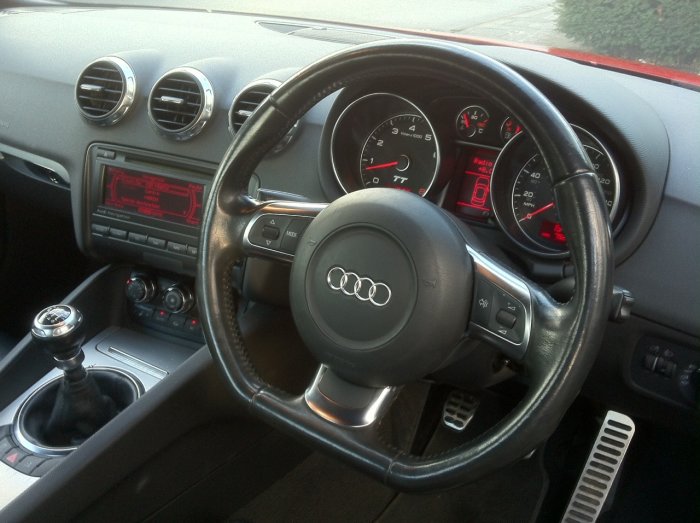 Audi TT 3.2 V6 Quattro 2dr Coupe Petrol Red