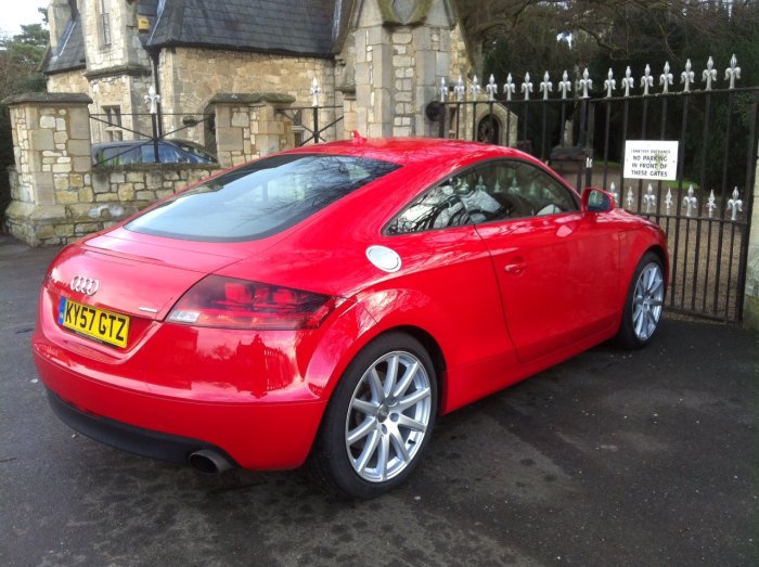 Audi TT 3.2 V6 Quattro 2dr Coupe Petrol Red