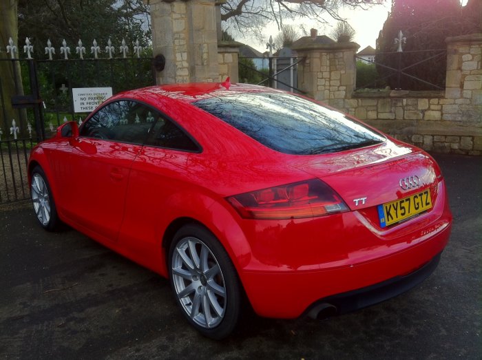 Audi TT 3.2 V6 Quattro 2dr Coupe Petrol Red