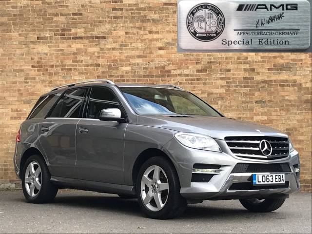 Mercedes-Benz M Class 3.0 ML350 CDi BlueTEC AMG Special Edition Sport 5dr Auto Rare Full Leather Estate Diesel Silver