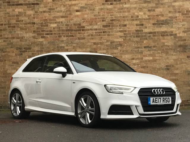 Audi A3 1.4 TFSI S Line 3dr Hatchback Petrol White