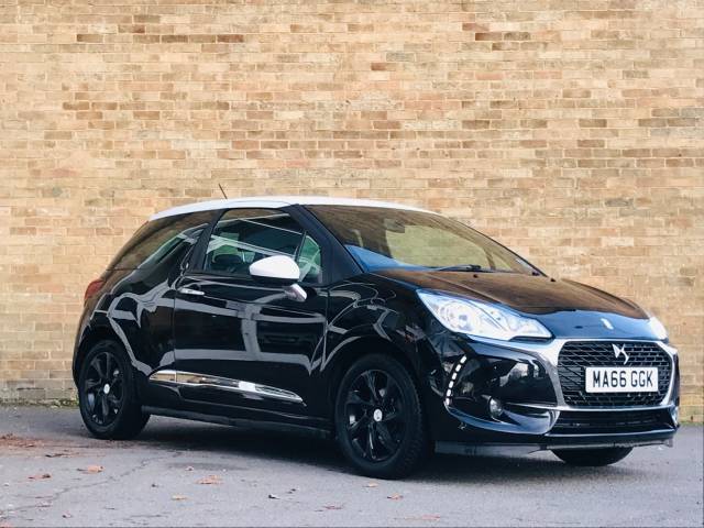 Ds Ds 3 1.6 BlueHDi Elegance 3dr Hatchback Diesel Black